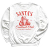 Santa's Cocktail Club - Christmas Jumper Sweatshirt - All Sizes