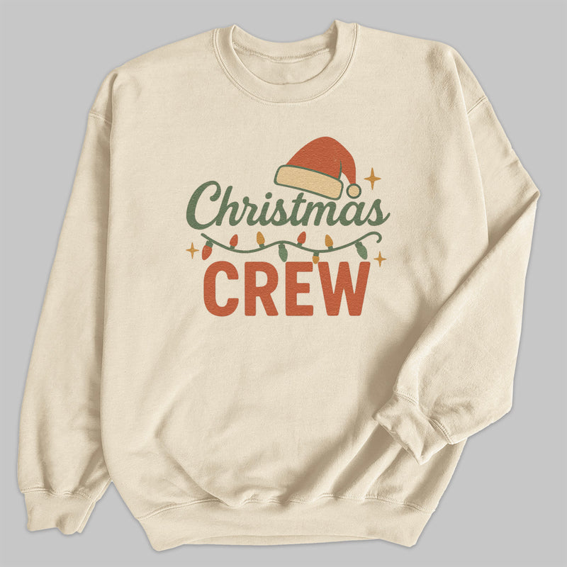 Christmas Crew - Christmas Jumper Sweatshirt - Adult & Kids - All Sizes