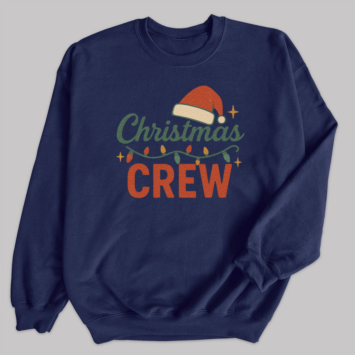 Christmas Crew - Christmas Jumper Sweatshirt - Adult & Kids - All Sizes