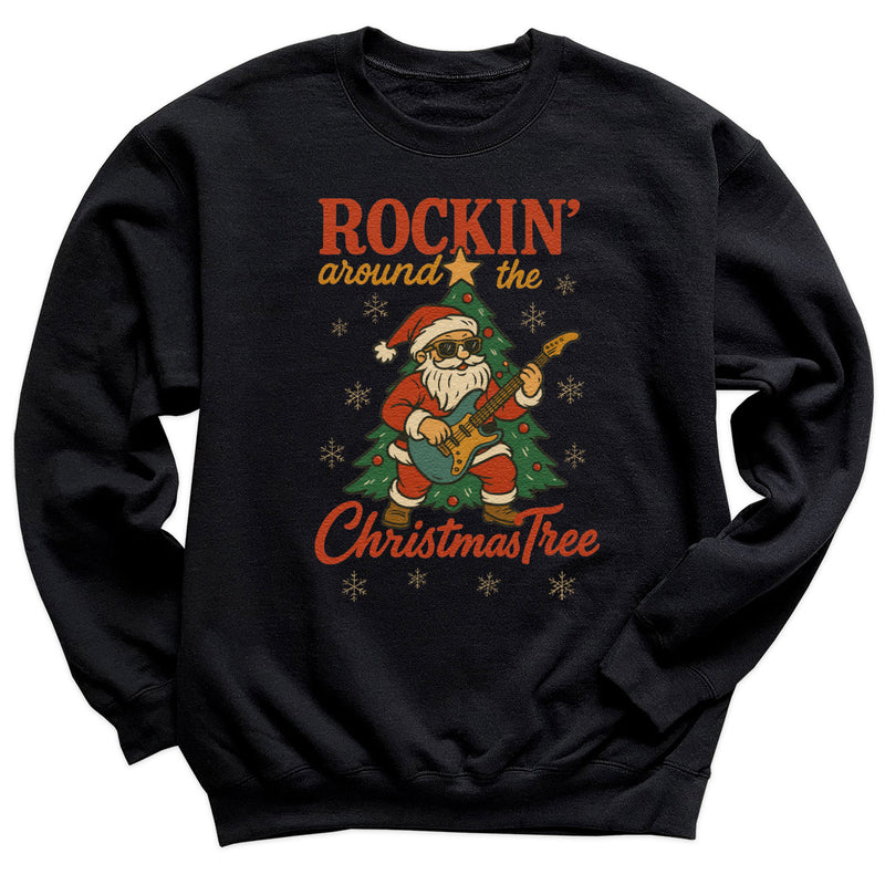 Rockin' Around The Christmas Tree - Christmas Jumper Sweatshirt - Adult & Kids - All Sizes