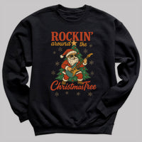 Rockin' Around The Christmas Tree - Christmas Jumper Sweatshirt - Adult & Kids - All Sizes