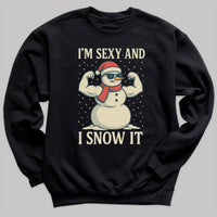 I'm Sexy And I Snow It - Christmas Jumper Sweatshirt - Adult & Kids - All Sizes