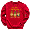 Merry Christmas - Christmas Jumper Sweatshirt - Adult & Kids - All Sizes
