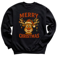 Merry Christmas - Christmas Jumper Sweatshirt - Adult & Kids - All Sizes
