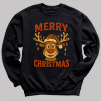 Merry Christmas - Christmas Jumper Sweatshirt - Adult & Kids - All Sizes