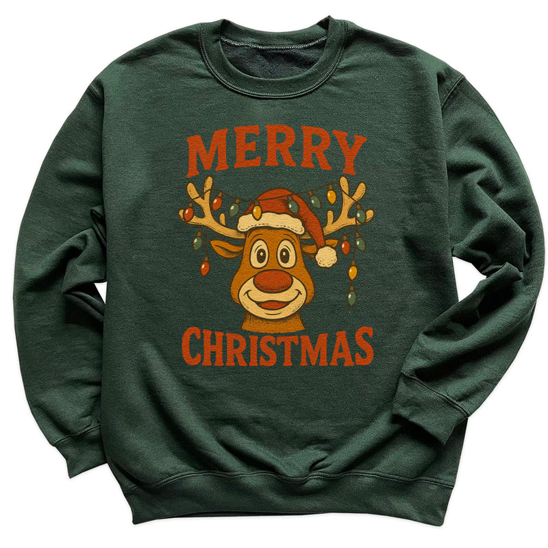 Merry Christmas - Christmas Jumper Sweatshirt - Adult & Kids - All Sizes