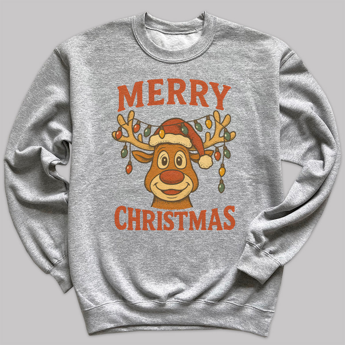 Merry Christmas - Christmas Jumper Sweatshirt - Adult & Kids - All Sizes