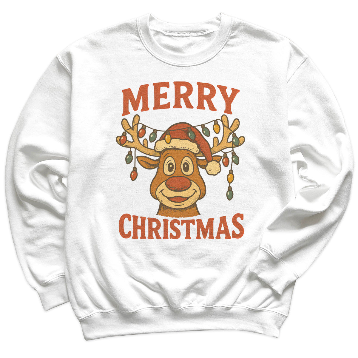 Merry Christmas - Christmas Jumper Sweatshirt - Adult & Kids - All Sizes