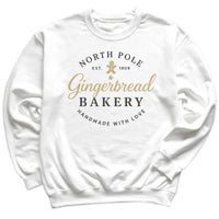 Gingerbread Bakery - Christmas Jumper Sweatshirt - Adult & Kids - All Sizes