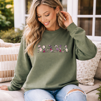 Mama Floral Design - Womens Sweater - Mum Sweater