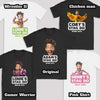 PERSONALISED Photo Face & Rhinestone Cowboy Body with Wording