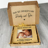 PERSONALISED Our 1st Father's Day Together Wooden Photo Frame with Photo