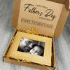 Our First Father's Day Wooden Photo Frame with Photo