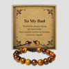 Being Your Favourite Child Is Gift Enough - Choice of 4 Bracelets - Jewelry Gifts for Dad