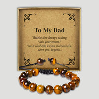 Being Your Favourite Child Is Gift Enough - Choice of 4 Bracelets - Jewelry Gifts for Dad