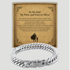 To My Dad, My First and Forever Hero - Choice of 4 Bracelets - Jewelry Gifts for Dad