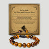 To My Dad, My First and Forever Hero - Choice of 4 Bracelets - Jewelry Gifts for Dad