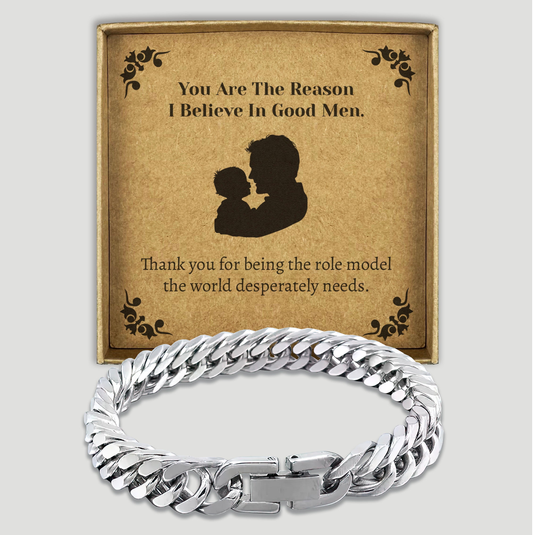 Best Dad Ever - Choice of 4 Bracelets - Jewelry Gifts for Dad