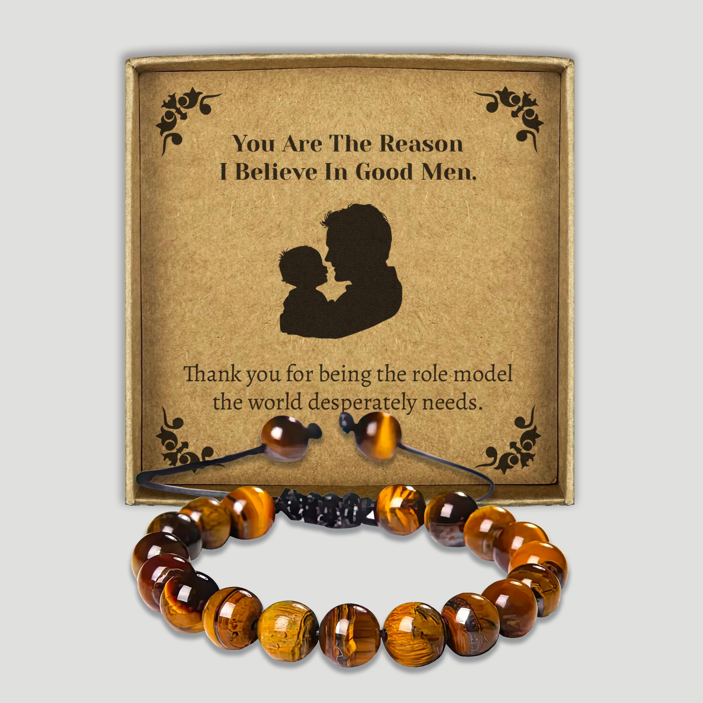 Best Dad Ever - Choice of 4 Bracelets - Jewelry Gifts for Dad