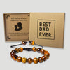 Best Dad Ever - Choice of 4 Bracelets - Jewelry Gifts for Dad