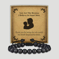 Best Dad Ever - Choice of 4 Bracelets - Jewelry Gifts for Dad