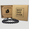 Best Dad Ever - Choice of 4 Bracelets - Jewelry Gifts for Dad