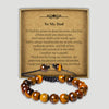 PERSONALISED To My Dad, My Constant, My Protector - Choice of 4 Bracelets - Jewelry Gifts for Dad
