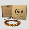PERSONALISED To My Dad, My Constant, My Protector - Choice of 4 Bracelets - Jewelry Gifts for Dad