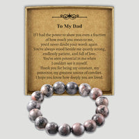 PERSONALISED To My Dad, My Constant, My Protector - Choice of 4 Bracelets - Jewelry Gifts for Dad