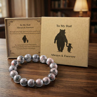 To My Dad Always & Forever - Choice of 4 Bracelets - Jewelry Gifts for Dad