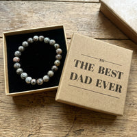 Für den besten Papa aller Zeiten – Auswahl aus 4 Armbändern – Schmuckgeschenke für Papa