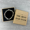 To The Best Dad Ever - Choice of 4 Bracelets - Jewelry Gifts for Dad