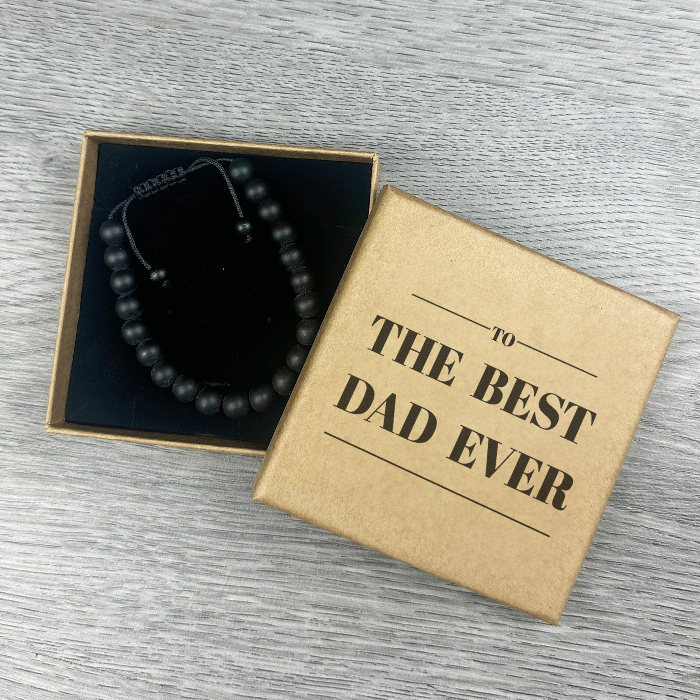 To The Best Dad Ever - Choice of 4 Bracelets - Jewelry Gifts for Dad
