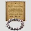 For My Dad My Hero - Choice of 4 Bracelets - Jewelry Gifts for Dad