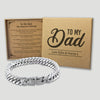 PERSONALISED To My Dad, My Forever Friend - Choice of 4 Bracelets - Jewelry Gifts for Dad