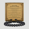 PERSONALISED To My Dad, My Forever Friend - Choice of 4 Bracelets - Jewelry Gifts for Dad