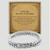 PERSONALISED To My Dad, Fixer Of All Things - Choice of 4 Bracelets - Jewelry Gifts for Dad