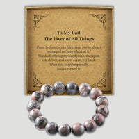PERSONALISED To My Dad, Fixer Of All Things - Choice of 4 Bracelets - Jewelry Gifts for Dad