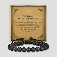PERSONALISED To My Dad, Fixer Of All Things - Choice of 4 Bracelets - Jewelry Gifts for Dad