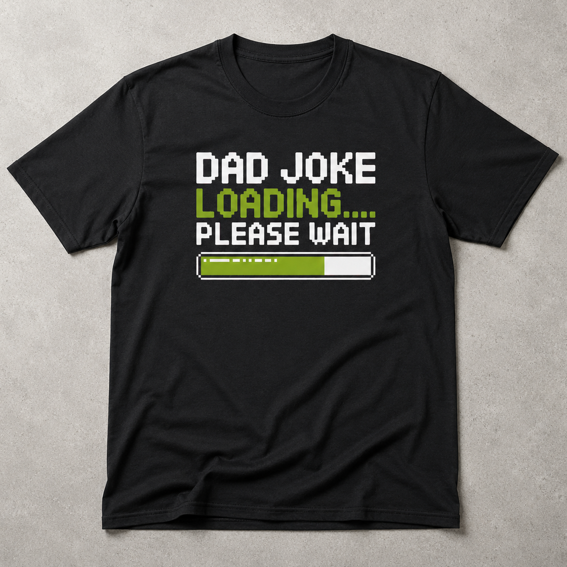 Dad Jokes Loading - Herren T-Shirt - Väter T-Shirt