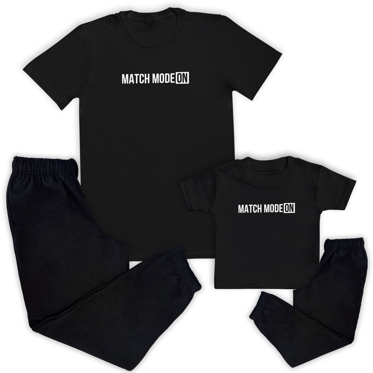 Match Mode On - Matching Loungewear Joggers Set