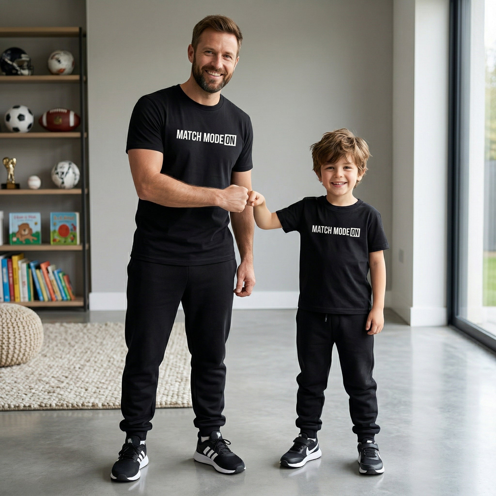 Match Mode On - Matching Loungewear Joggers Set