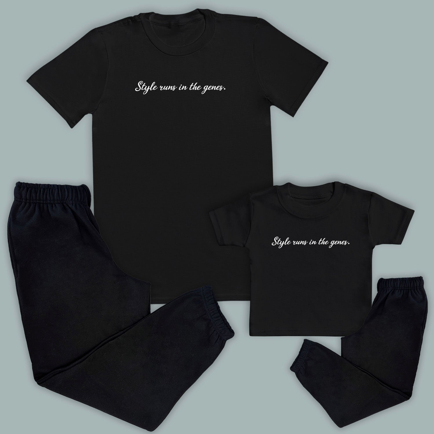 Style runs in the genes - Matching Loungewear Joggers Set
