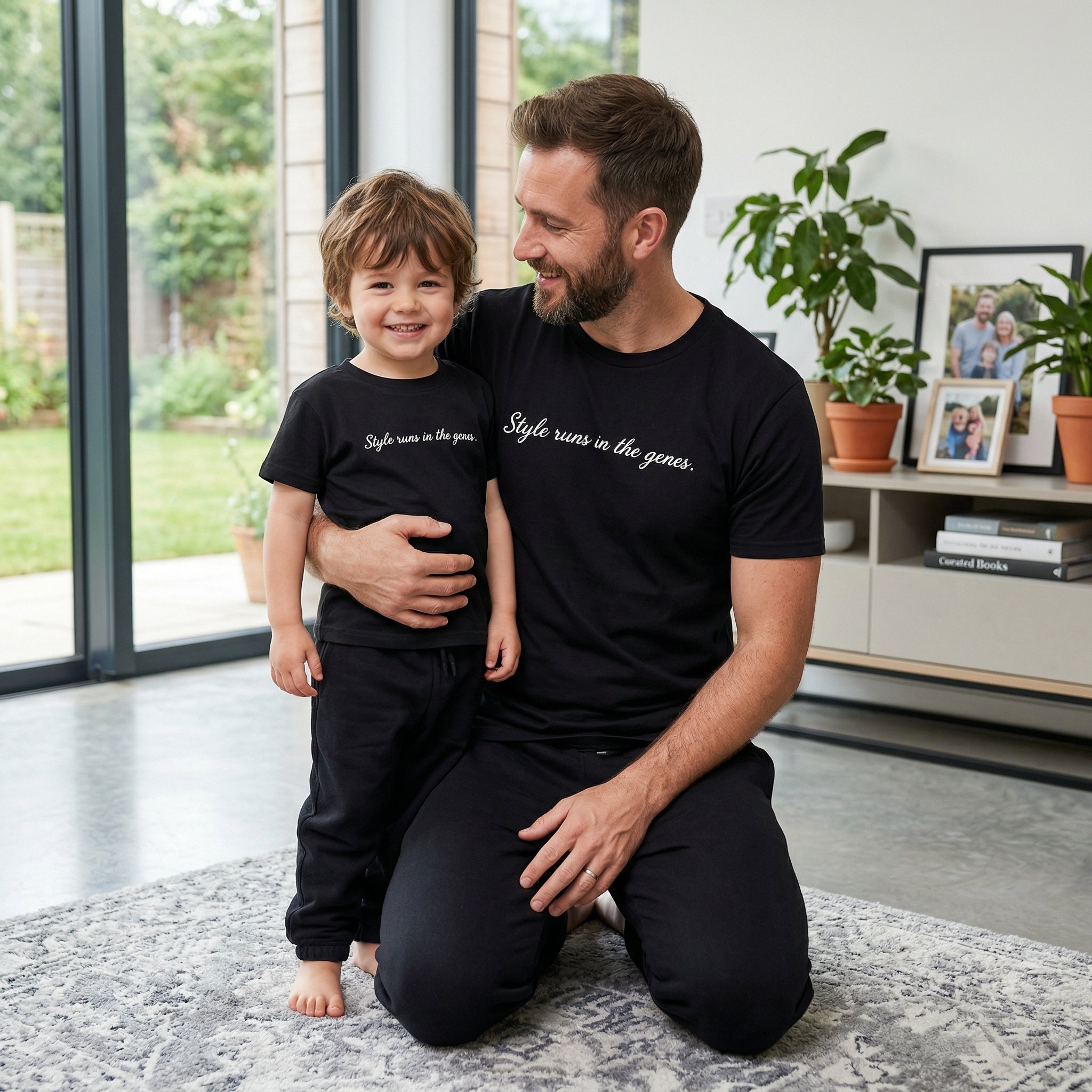 Stil liegt in den Genen – Passendes Loungewear-Jogging-Set