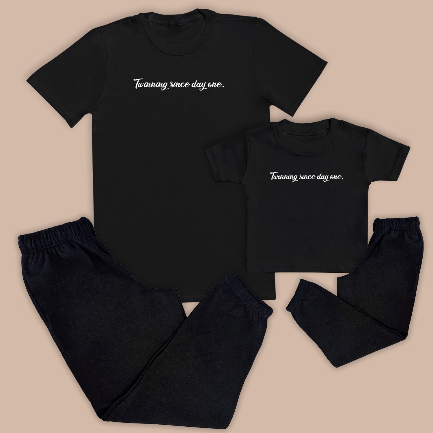 Twinning Since Day One - Matching Loungewear Joggers Set