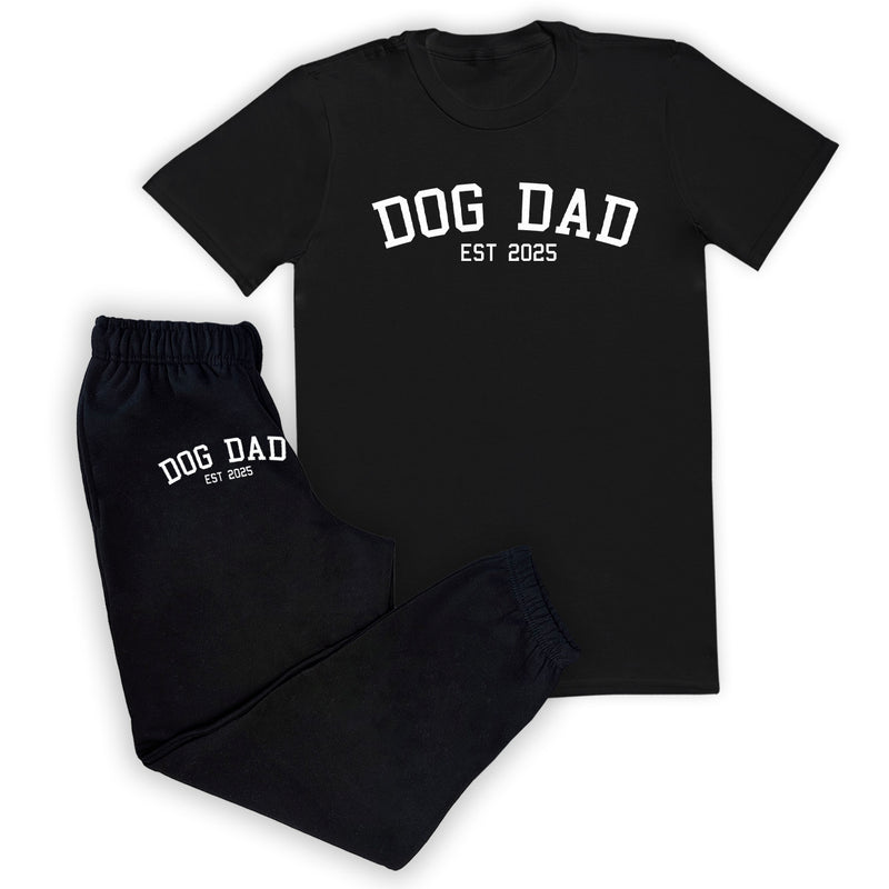 PERSONALISED Dog Dad EST. - Loungewear Joggers Set