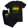 Best Dad In The Galaxy Yellow - Loungewear Joggers Set