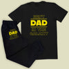 Best Dad In The Galaxy Yellow - Loungewear Joggers Set