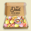 PERSONALISED No.1 Dad In The World - Jelly & Fizzy Sweet Box