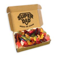Super Dad Needs His Sugar - Jelly & Fizzy Sweet Box